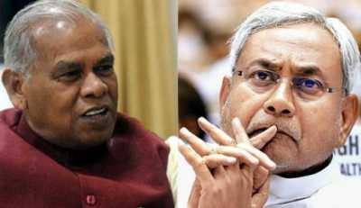 nitish vs manjhi nitish vs manjhi